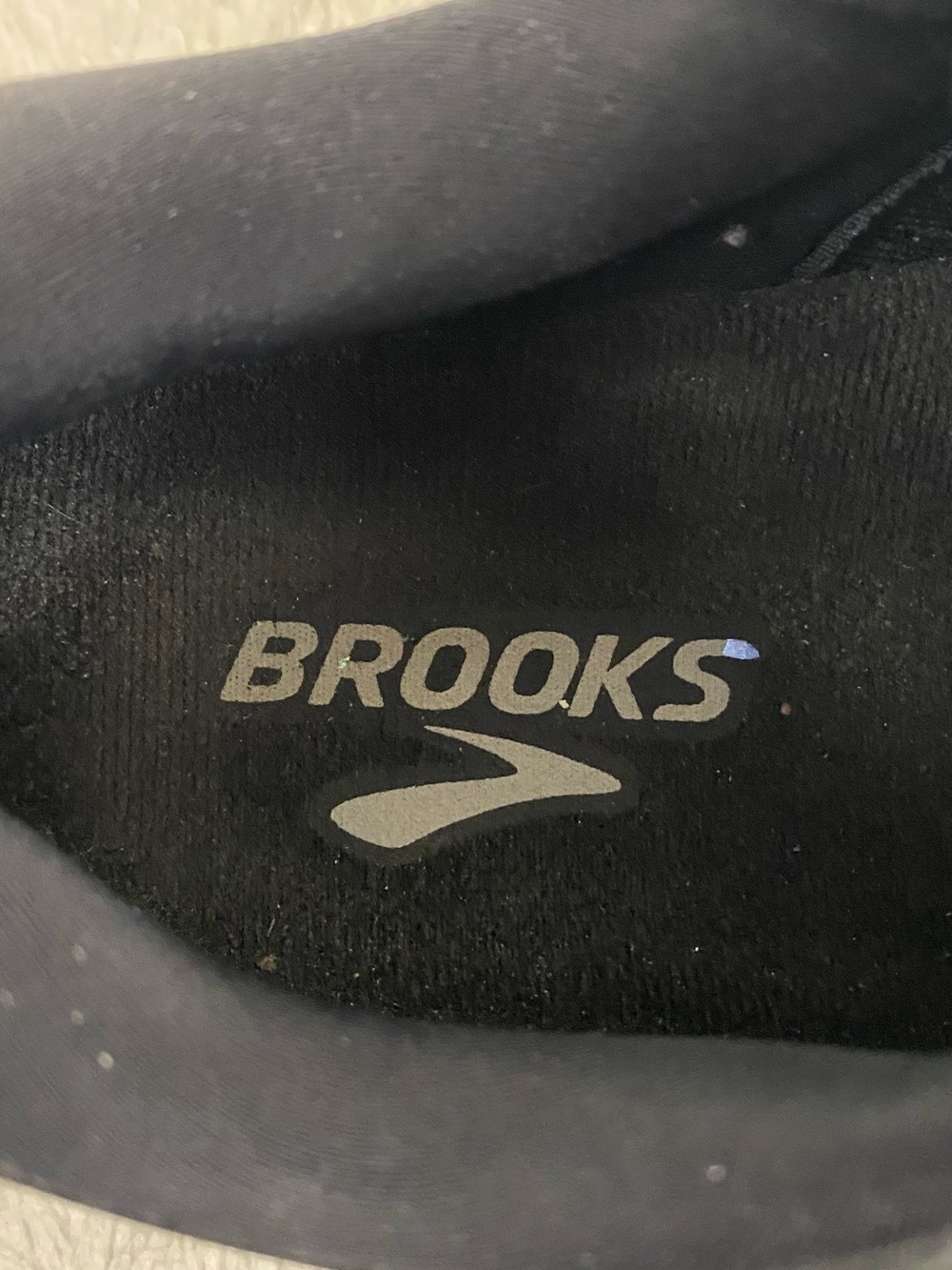 Brooks Ghost 15 Black Ebony Running Shoes Women’s Size 9 Wide (D) - Picture 8 of 12